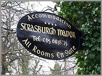 het bord aan de ingang